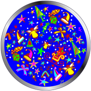 texture natalizi per proiezione