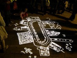 proiezioni per installazioni artistiche