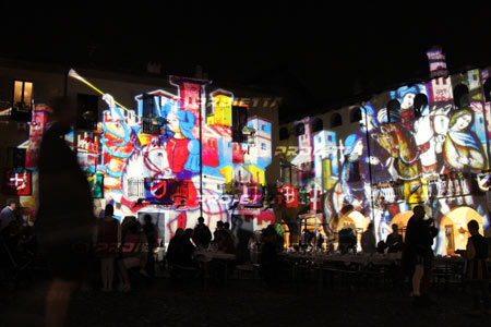 proiezioni storiche nei borghi medievali