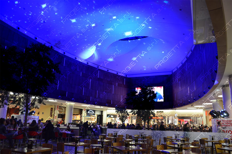 proiezioni in interno