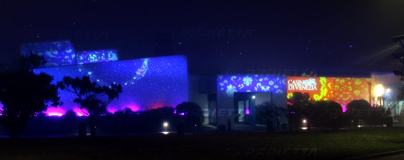 proiezioni dinamiche pubblicitarie