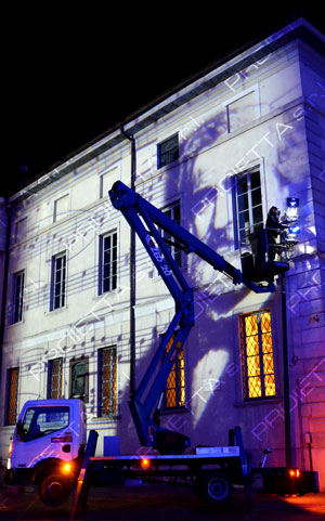 allestimenti di proiezioni