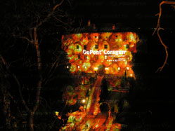 proiezioni pubblicitarie a grande distanza 