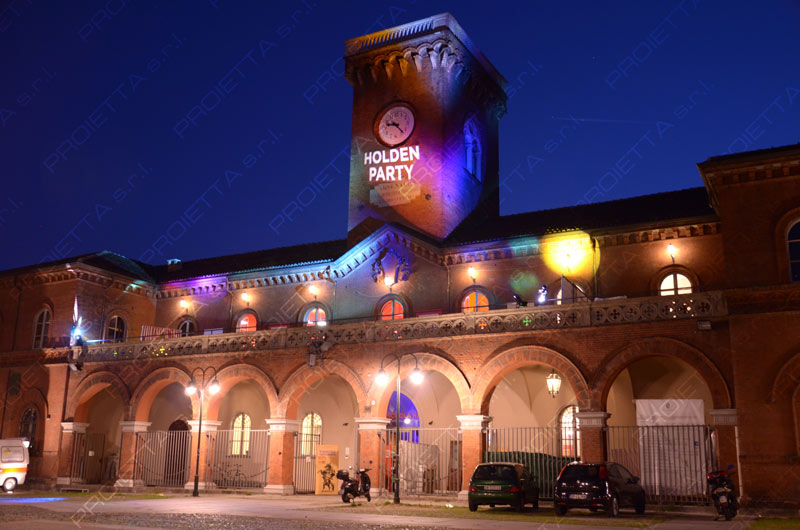 supporto evento con scenografie di luci per Holden Party a Torino