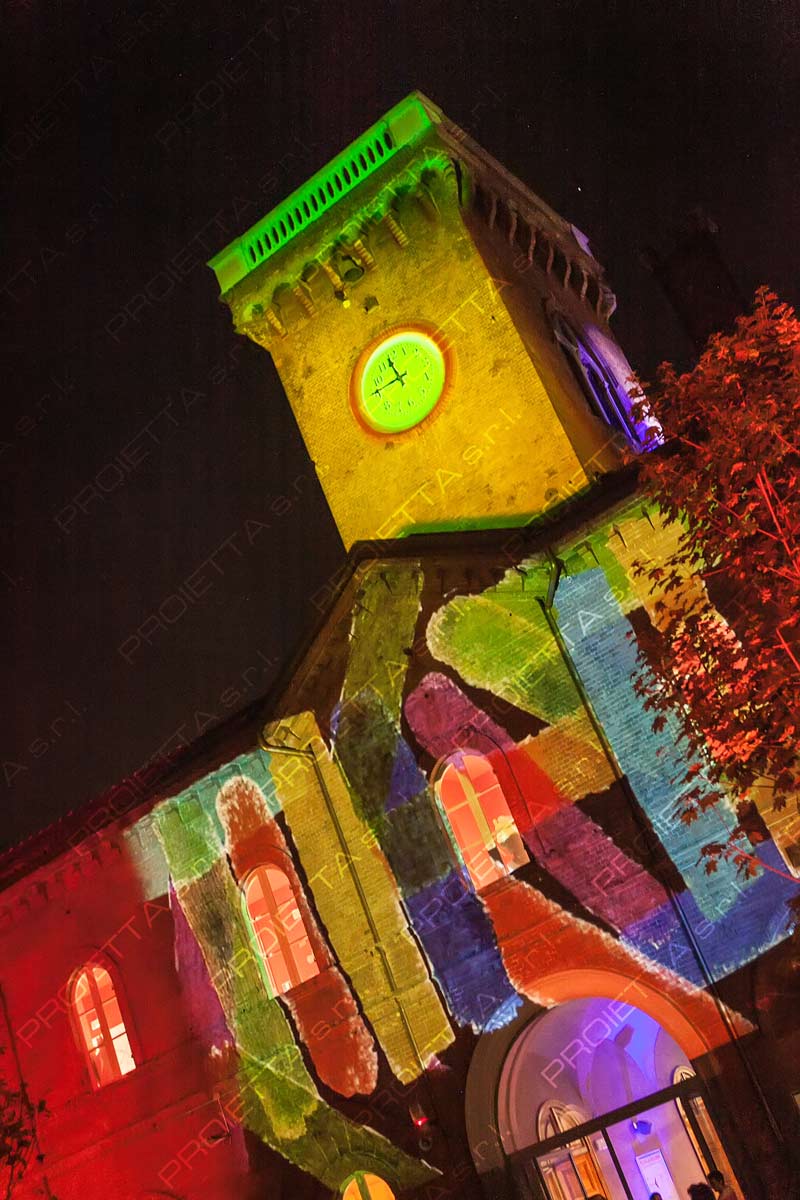 proiezioni architetturali e supporto evento