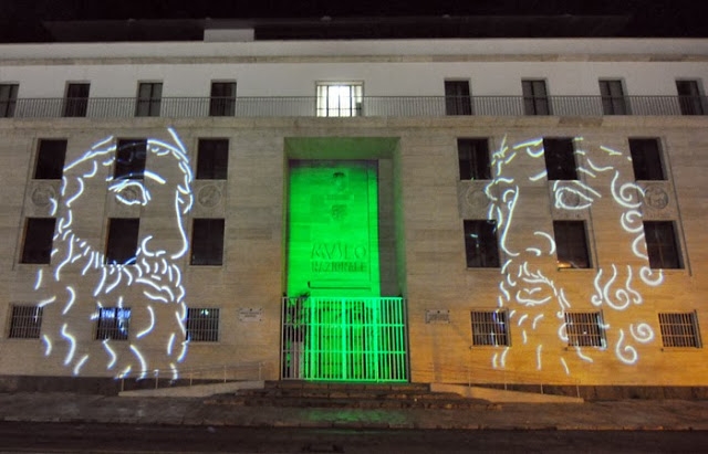 proiezioni per musei