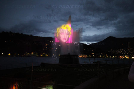 proiezioni realizzate con ufo 150