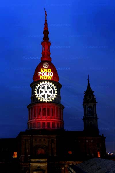 Proiezione architetturale con proiettori di gobos monster 2500