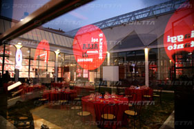 seven, invicta, proiezione loghi con monster 1200